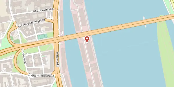 Karte der Umgebung von Im Zollhafen 5, 50678 Köln