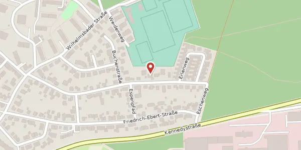 Karte der Umgebung von Königsberger Str. 25, 63477 Maintal