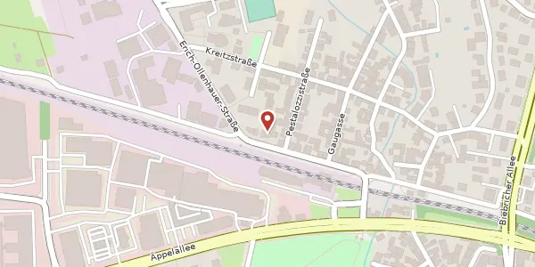Karte der Umgebung von Gibber Str. 37, 65203 Wiesbaden