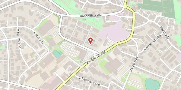 Karte der Umgebung von Lindenstraße 25, 71229 Leonberg