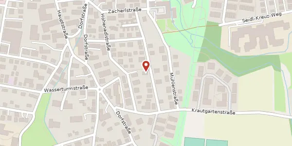 Karte der Umgebung von Mühlhauser Weg 24, 85737 Ismaning