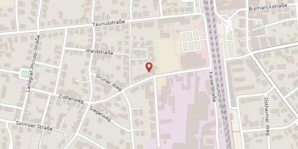 Karte der Umgebung von Hoch-Weiseler-Str. 15, 35510 Butzbach