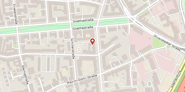 Karte der Umgebung von Gerhart-Hauptmann-Straße 20, 39108 Magdeburg