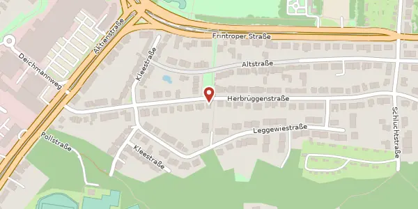 Karte der Umgebung von Herbrüggenstr. 203, 45359 Essen