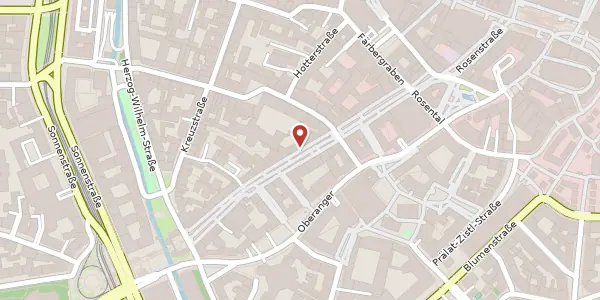 Karte der Umgebung von Sendlinger Str. 22, 80331 München