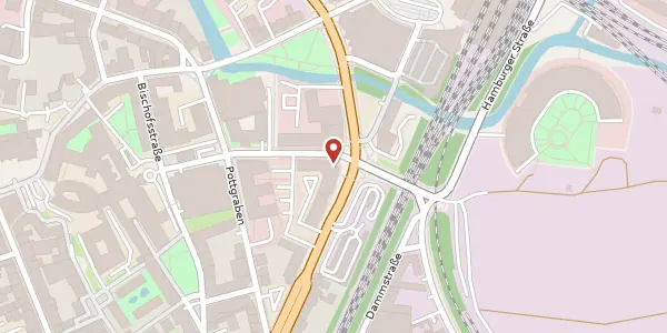 Karte der Umgebung von Niedersachsenstr. 14, 49074 Osnabrück