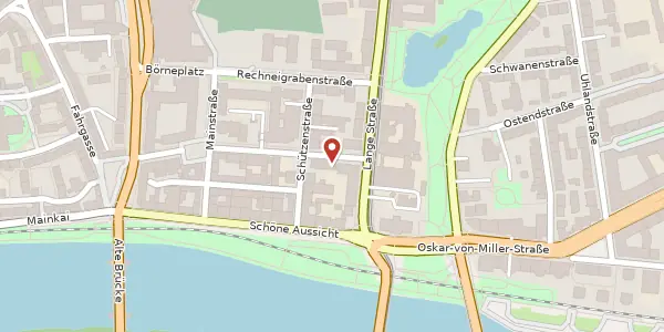 Karte der Umgebung von Fischerfeldstraße 3, 60311 Frankfurt