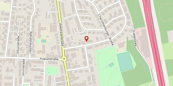 Karte der Umgebung von Lichtenberger Str. 13 a, 45661 Recklinghausen