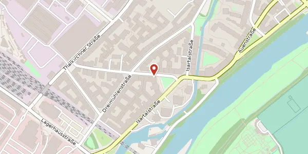 Karte der Umgebung von Ehrengutstr. 20, 80469 München