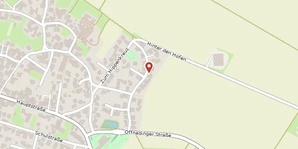 Karte der Umgebung von Bundschuhweg 14, 79189 Bad Krozingen