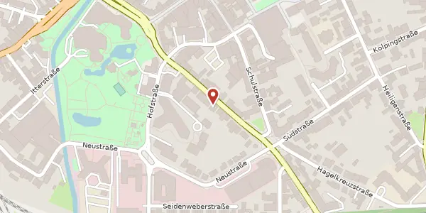 Karte der Umgebung von Klotzstr. 26, 40721 Hilden