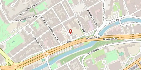 Karte der Umgebung von Obergrünewalder Str. 31, 42103 Wuppertal