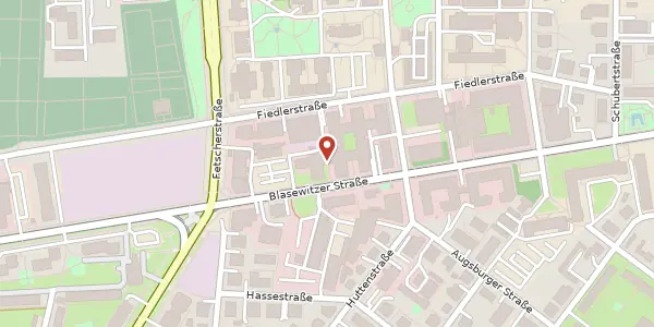 Karte der Umgebung von Blasewitzer Straße 41, 01307 Dresden