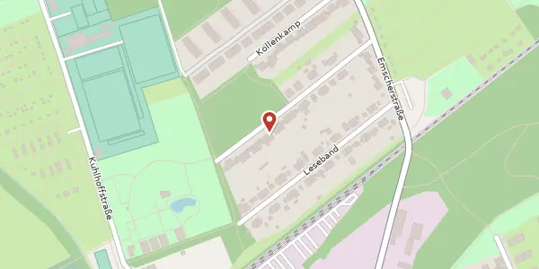 Karte der Umgebung von Wilhelminenstr. 26 a, 45329 Essen