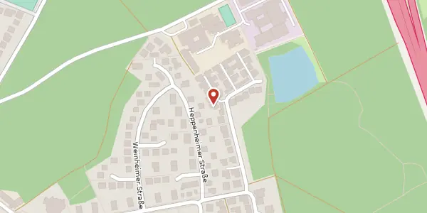 Karte der Umgebung von Amorbacher Str. 28, 65428 Rüsselsheim