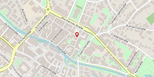 Karte der Umgebung von Sternengasse 23, 76275 Ettlingen