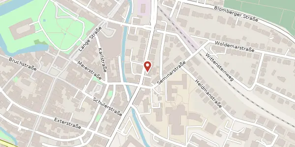 Karte der Umgebung von Leopoldstr. 31, 32756 Detmold