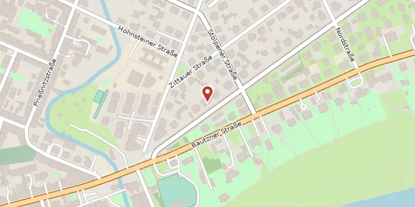 Karte der Umgebung von Radeberger Str. 9, 01099 Dresden