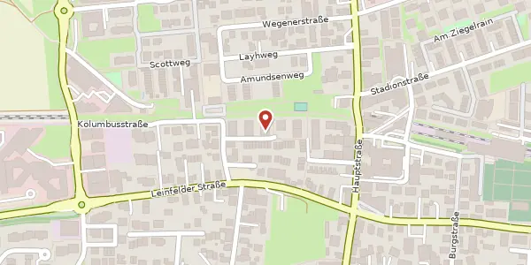 Karte der Umgebung von Kronenstraße 38, 70771 Leinfelden-Echterdingen