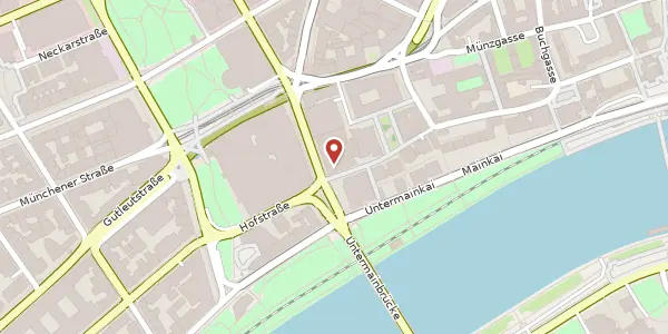 Karte der Umgebung von Neue Mainzer Str. 6-10, 60311 Frankfurt
