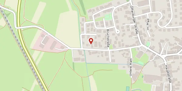 Karte der Umgebung von Bruchstraße 20, 77799 Ortenberg (Baden)