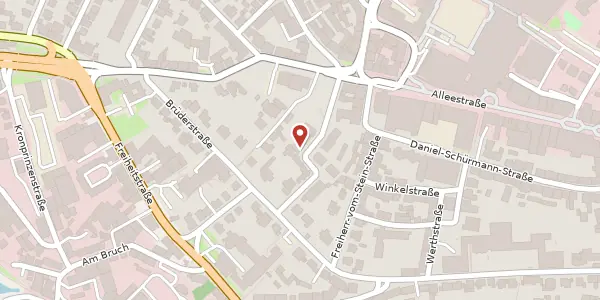 Karte der Umgebung von Marienstr. 16, 42853 Remscheid