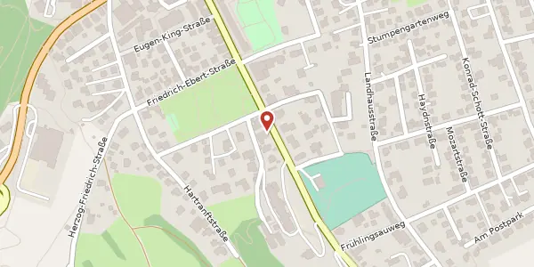 Karte der Umgebung von Lauterbadstraße 42, 72250 Freudenstadt