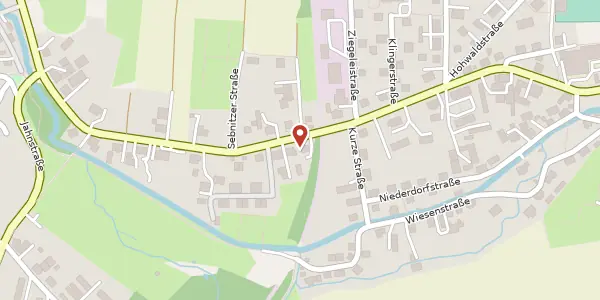 Karte der Umgebung von Sebnitzer Straße 30, 01844 Neustadt