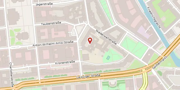 Karte der Umgebung von Hausvogteiplatz 11, 10117 Berlin