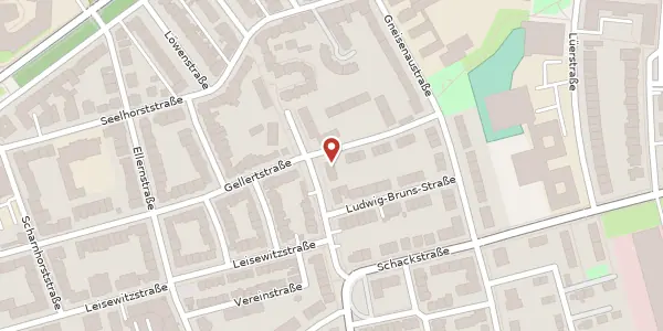 Karte der Umgebung von Plathnerstraße 48, 30175 Hannover