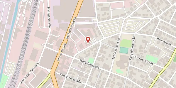 Karte der Umgebung von Parkstraße 48, 88212 Ravensburg