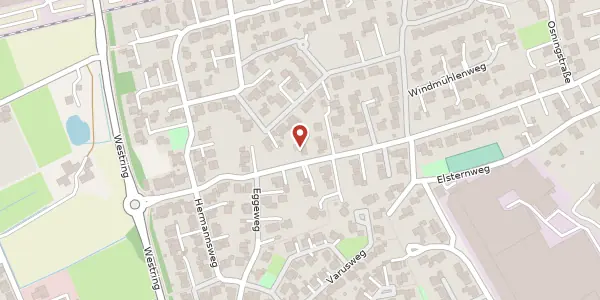 Karte der Umgebung von Teutoburger Str. 70, 33415 Verl