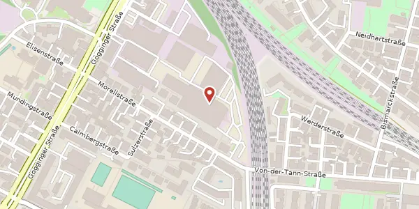Karte der Umgebung von Morellstr. 33, 86159 Augsburg