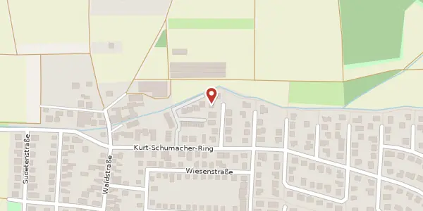 Karte der Umgebung von Schwalbenweg 10, 64572 Büttelborn
