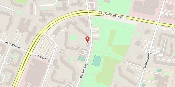 Karte der Umgebung von Bergenring 12, 24109 Kiel