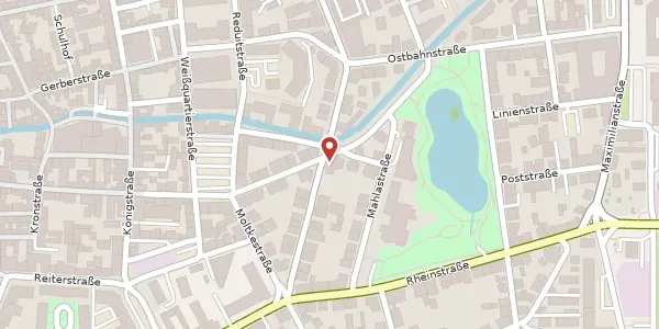 Karte der Umgebung von Ostring 27, 76829 Landau in der Pfalz
