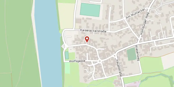 Karte der Umgebung von Hintere Dorfstraße 14, 97877 Wertheim
