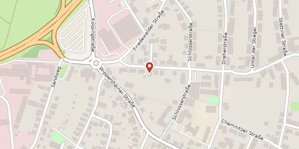 Karte der Umgebung von Petersberger Straße 7, 36251 Bad Hersfeld