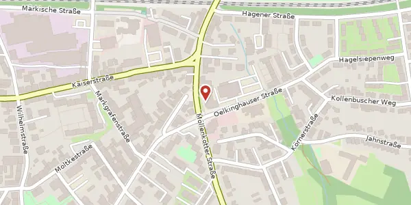 Karte der Umgebung von Möllenkotter Str. 3 F, 58332 Schwelm