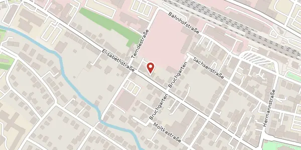 Karte der Umgebung von Elisabethstr. 45, 32756 Detmold