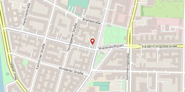 Karte der Umgebung von Osnabrücker Straße 1, 10589 Berlin