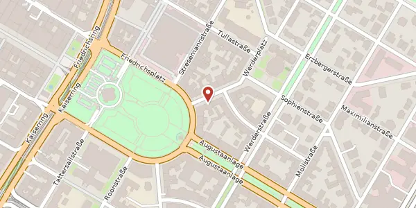 Karte der Umgebung von Elisabethstraße 4, 68165 Mannheim