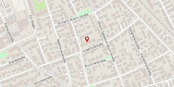 Karte der Umgebung von Hubertusstr. 33 a, 85521 Ottobrunn