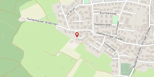 Karte der Umgebung von Rosenhofweg 8, 73230 Kirchheim/Teck