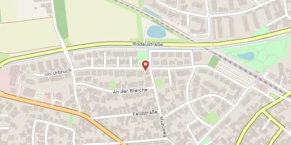 Karte der Umgebung von Bruchwiesenstr. 34, 63322 Rödermark