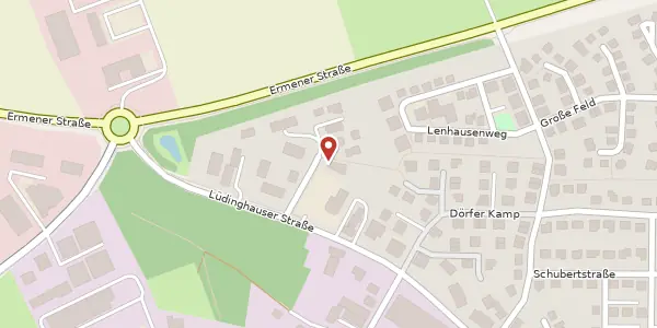 Karte der Umgebung von Lüdinghauser Str. 64, 59394 Nordkirchen