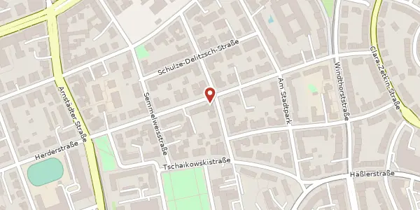 Karte der Umgebung von Friedrich-List-Straße 36, 99096 Erfurt