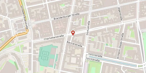 Karte der Umgebung von Kleine Gasse 3, 14467 Potsdam