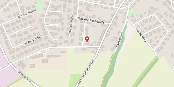 Karte der Umgebung von Beethovenstraße 2, 34277 Fuldabrück