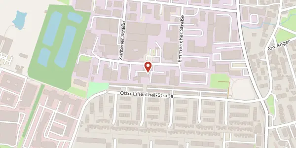 Karte der Umgebung von Emmericher Str. 21, 90411 Nürnberg